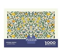 Puzzle De 1000 Pièces pour Adolescents William Morris Pomegranate Fruit Puzzle pour Adultes - Jouet Anti-Stress - Améliore La Mémoire - Défi Éducatif 70x50cm/1000pcs