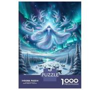 Puzzle De 1000 Pièces pour Adolescents Winter Wonderland Scene-2 Puzzle pour Adultes Jouet Décoration Murale Cadeaux pour Femmes Interaction Parent-Enfant 38x26cm/1000pcs