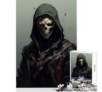 Puzzle de 1000 pièces pour adolescentsLe Guerrier Spectre Jeux Amusants défi Difficile Jouet à Monter soi-même Collection d'artistes Beaux-Arts (38x26cm)