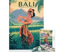 Puzzle de 1000 pièces pour adolescentsVisitez Bali l'île des Dieux ! Jeux Amusants et Difficiles Jouet à Monter soi-même Collection d'artistes Beaux-Arts (75x50cm)