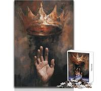 Puzzle de 1000 pièces pour Adultes « À la conquête de la Couronne », Jeu de Peinture et de réflexion Stimulant, idée Cadeau, Format 50x75cm