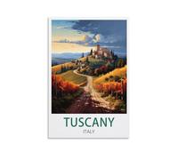 Puzzle de 1000 pièces pour Adultes - Affiche Toscane Italie - Puzzle de 1000 pièces pour Adultes - Un défi Stimulant, idéal pour Vos soirées Jeux (26 x 38 cm)