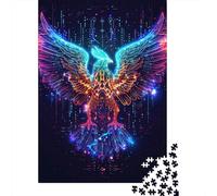 Puzzle de 1000 pièces pour Adultes - Aigle - Puzzle carré en Papier - Pièces Uniques - Jeu éducatif et Amusant - 38 x 26 cm / 1000 pièces