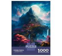 Puzzle De 1000 Pièces pour Adultes Amazing Landscape Puzzle Jouet Décoration Murale Une Œuvre d'art Cadeaux Uniques pour Anniversaire Et Noël 70x50cm/1000pcs