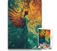 Puzzle de 1000 pièces pour Adultes - Ange, Art varié, Post-impressionnisme - Jeu intellectuel, Analyse et logique - Cadeau d'anniversaire - Dimensions : 50x75cm