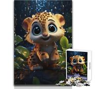 Puzzle de 1000 pièces pour Adultes - Animaux en Pixel Art - Jeu d'adresse interactif et éducatif - Idée Cadeau Originale et significative - Dimensions 38x52cm