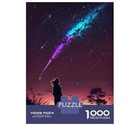 Puzzle De 1000 Pièces pour Adultes Anime Milky Way Galaxy Puzzle pour Adultes, Jeu De Réflexion pour Améliorer La Mémoire, Cadeau pour Les Amis Et La Famille 70x50cm/1000pcs