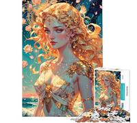 Puzzle de 1000 pièces pour Adultes Aphrodite︰ Déesse de l'amour et de la beauté Puzzle pour Adultes Jeux de détente Décoration Parfaite Cadeau d'anniversaire et Cadeau Unique (Dimensions 38x26cm)