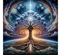 Puzzle de 1000 pièces pour Adultes,Arbre de la Vie DIY Puzzles Divertissement Créatif,Puzzle Classiques,Cadeaux pour Art Mural(65 x 65 cm)