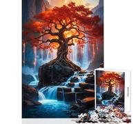 Puzzle de 1000 pièces pour Adultes, Arbre Magique, Jeu éducatif, pour se détendre et s'amuser à la Maison, Dimensions 50x75cm