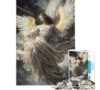 Puzzle de 1000 pièces pour Adultes Archange Gabriel Jeu éducatif de 1000 pièces Défi Stimulant Jeu de réflexion Familial (50x75cm)