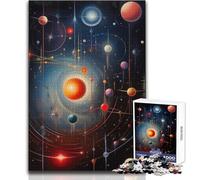 Puzzle de 1000 pièces pour Adultes - Architecture Extraterrestre - Jeu Familial sans Prise de tête - Idéal pour Passer Le Temps à la Maison - Cadeau Parfait - Dimensions : 38x52cm