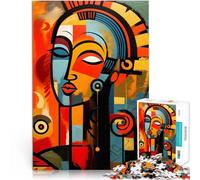 Puzzle de 1000 pièces pour Adultes Art Afro-américain Compétition de Vitesse Manuelle est idéal comme Cadeau pour Toute la Famille 38x26cm