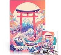 Puzzle de 1000 pièces pour Adultes Art de Style Japonais 9 Jouets Jeux éducatifs Soulagement du Stress Super Cadeau 50x70cm