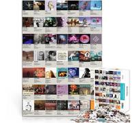 Puzzle de 1000 pièces pour Adultes Art d'épissage d'affiches rétro - 副本 Jouets de Jeu Convient pour la décoration de Bureau 52x38cm