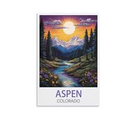 Puzzle de 1000 pièces pour Adultes Aspen Colorado Puzzles pour Adultes 1000 pièces, Puzzle Classique Adolescents garçons Filles Puzzles 38x26cm