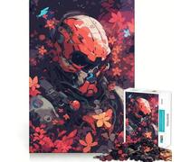 Puzzle de 1000 pièces pour Adultes Astronaute Long Gone Premium Cut Play Smart Mind Activity Peace Fun Time Birthday Art Play (50x75cm)