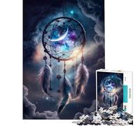 Puzzle de 1000 pièces pour Adultes Attrape-rêves et Destin Jeu éducatif Stimulant œuvre d'art pour Les Jeux (Dimensions 38x52cm)