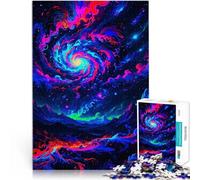 Puzzle de 1000 pièces pour Adultes Aurore dans Le Ciel Entraînez Votre Cerveau et Vos Mains Cadeaux d'anniversaire 75x50cm