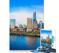 Puzzle de 1000 pièces pour Adultes Austin Premium Cut Play Smart Mind Activity Peace Fun Time Birthday Art Play (38x52cm)