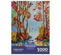 Puzzle De 1000 Pièces pour Adultes Autumn Etude 1 Puzzles pour Adolescents Jeu Manuel Défi Difficile Cadeau d'anniversaire, Cadeaux, 70x50cm/1000pcs