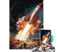 Puzzle de 1000 pièces pour Adultes Aventure intergalactique Jeu Anti-Stress Défi Stimulant Jeu Unique (50x75cm)