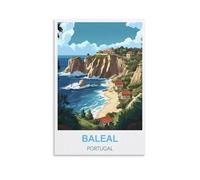 Puzzle de 1000 pièces pour Adultes - Baleal Portugal - Un Puzzle Stimulant, idéal pour Vos soirées Jeux - 38 x 52 cm