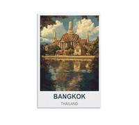 Puzzle de 1000 pièces pour Adultes, Bangkok, Thaïlande. Puzzle Stimulant et Difficile, idéal pour la décoration familiale. Dimensions : 38 x 52 cm.