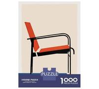 Puzzle De 1000 Pièces pour Adultes Bauhaus Chair Puzzle pour Adolescents - Niveau Difficile - Chaque Pièce Est Unique - Jeu Amusant Et Stimulant pour Toute La Famille 52x38cm/1000pcs