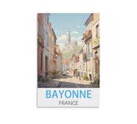 Puzzle de 1000 pièces pour Adultes Bayonne France Puzzles Micro pièces Puzzles Difficiles Défis Jouets Cadeaux d’Anniversaire de Noël 38x52cm