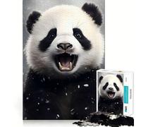 Puzzle de 1000 pièces pour Adultes,bébé Panda,découpe précise,Jeu de réflexion Artistique,Loisirs,Divertissement,Cadeau d'anniversaire (38x52cm)