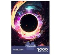 Puzzle De 1000 Pièces pour Adultes Black Hole Puzzle Adulte, Jeu De Réflexion, Défi Difficile À Terminer 70x50cm/1000pcs