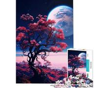 Puzzle de 1000 pièces pour Adultes Blue Moon Puzzles Jeu Familial Anti-Stress pour Les Amis et la Famille (Taille 75x50cm)