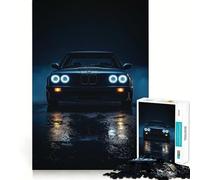 Puzzle de 1000 pièces pour Adultes BMW E Night Drive,pièces découpées avec précision,activité cérébrale Intelligente,Divertissement Calme,Cadeau Artistique d'anniversaire (38x52cm)