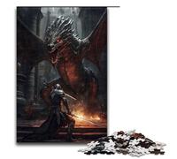 Puzzle de 1000 pièces pour Adultes Boss du Donjon du Dragon Jeu de Puzzle Décoration idéale pour Les Adolescents à partir de 14 Ans 75x50cm