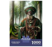 Puzzle De 1000 Pièces pour Adultes, Cadeau Amazonian Wisdom Ancient Forest Oracle Puzzle, Jeux Relaxants, Difficile, Cadeau d'anniversaire, 70x50cm/1000pcs