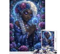 Puzzle de 1000 pièces pour Adultes, Cadeau, Portrait de fée Rose enchanteresse, Jouet à Monter soi-même, œuvre d'art, Jeu éducatif, Collection d'artistes, Beaux-Arts (Taille 38x52cm)