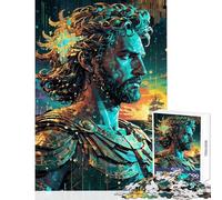 Puzzle de 1000 pièces pour Adultes Cadeau Ulysse l'éternel Voyageur Jeu Impossible Convient aux Couples Décoration intérieure Jouet Activités Amusantes à la Maison (38x52cm)