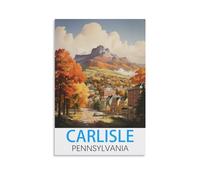 Puzzle de 1000 pièces pour Adultes, Carlisle, Pennsylvanie. Puzzle de 1000 pièces en Papier, représentant Un Paysage, idéal pour Les Enfants et Les Jeux éducatifs. Dimensions : 70 x 50 cm.