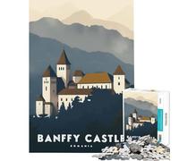 Puzzle de 1000 pièces pour Adultes Château de Banffy Roumanie Illustration Jeu éducatif pour Passer Le Temps à la Maison (Dimensions 38x26cm)