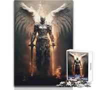 Puzzle de 1000 pièces pour Adultes - Chevalier sacré - Un Passe-Temps paisible et satisfaisant - Assemblage Parfait - Découpe de précision - Dimensions:38x26cm