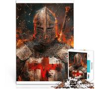 Puzzle de 1000 pièces pour Adultes Chevaliers du Saint Ordre Jouet éducatif d'apprentissage Jouets de décoration pour la Maison 75x50cm