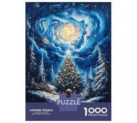 Puzzle De 1000 Pièces pour Adultes Child Gazing at Christmas Tree Puzzle, Jouet, Décoration Murale, mais Aussi Amusant Et Humoristique, Activités À La Maison, 52x38cm/1000pcs