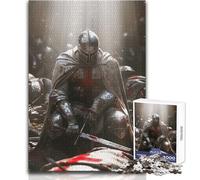 Puzzle de 1000 pièces pour Adultes Chroniques des Croisés:détente et Relaxation garanties Assemblage sans Couture Haute précision Dimensions:50x75cm