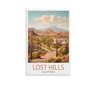 Puzzle de 1000 pièces pour Adultes : Collines perdues de Californie. Jeu éducatif de 26 x 38 cm.