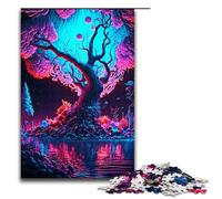 Puzzle de 1000 pièces pour Adultes coloré et inspiré par la Nature idéal pour Une activité familiale Un Jeu Anti Stress et Un défi Stimulant 75x50cm