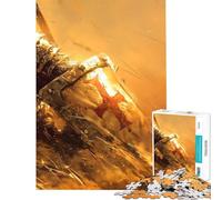 Puzzle de 1000 pièces pour Adultes Combat pour la Gloire Deuxième Partie (Droite) Jeu de Puzzle pour Adultes Anti-Stress Cadeau de Noël ou d'anniversaire (38x52cm)