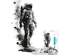 Puzzle de 1000 pièces pour Adultes « Conquérants de l'espace Jeu éducatif et Stimulant pour Les activités familiales (Dimensions 75x50cm)