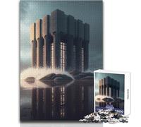 Puzzle de 1000 pièces pour Adultes - Construire l'avenir - Jeu Stimulant - Idée Cadeau - Dimensions : 50x75cm