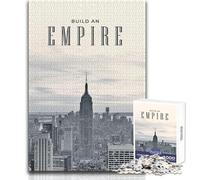 Puzzle de 1000 pièces pour Adultes - Construisez Votre Empire - Activité de Loisirs Calme et agréable - Finitions de qualité supérieure - Dimensions:38x52cm